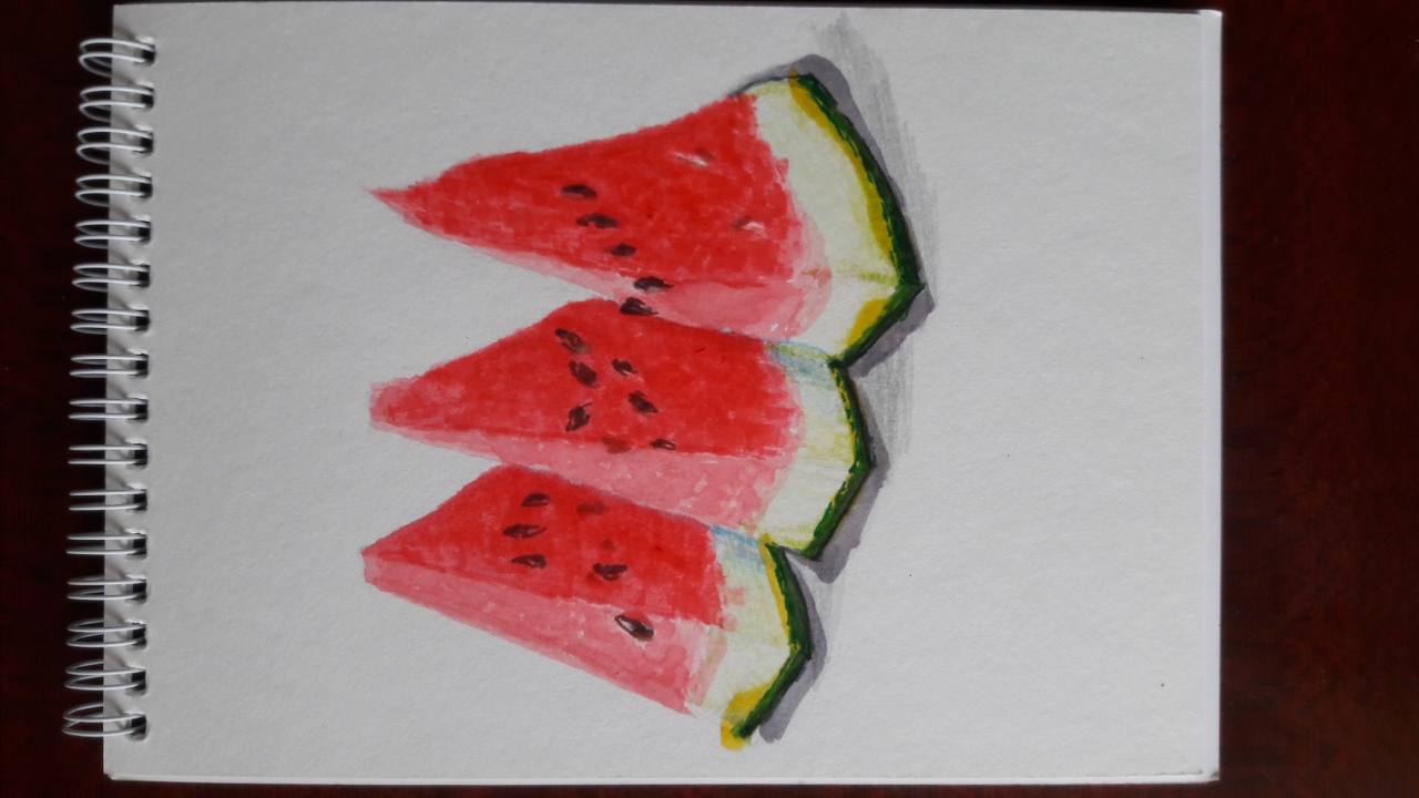 Sketch watermellon