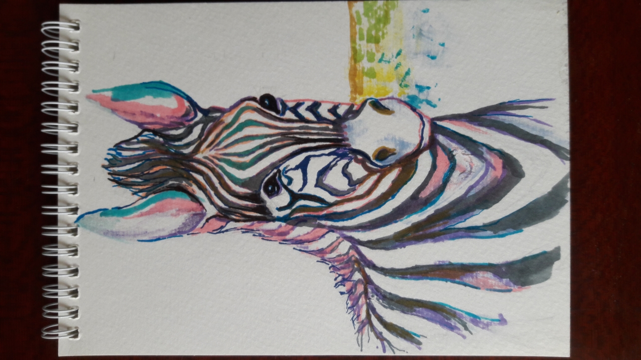 Sketch zebra